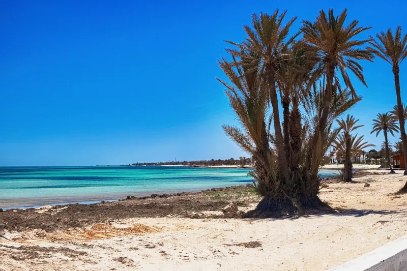 tunezja plaże djerba
